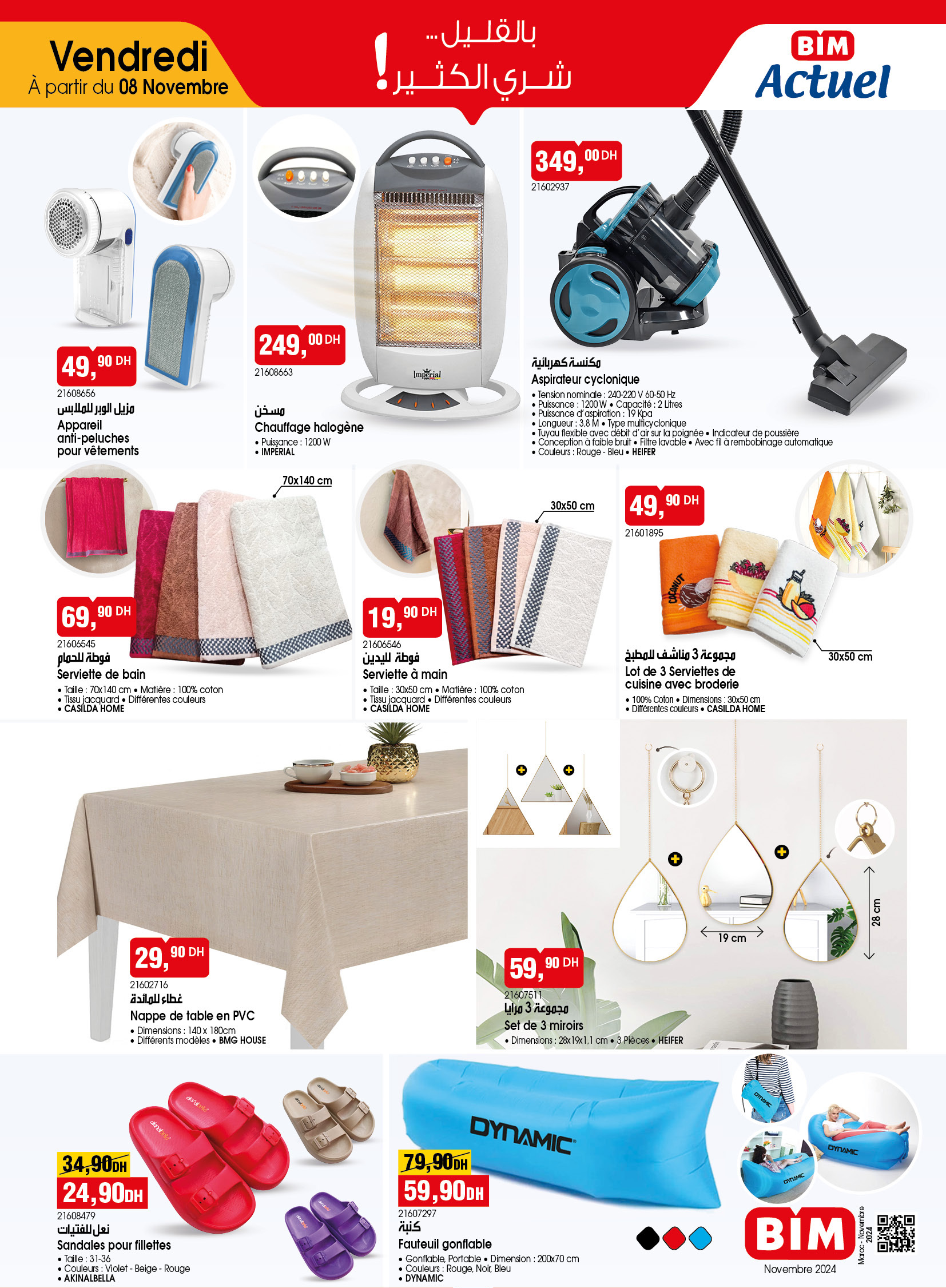 Catalogue Bim 8 Novembre 2024 Haut-parleur et Aspirateur